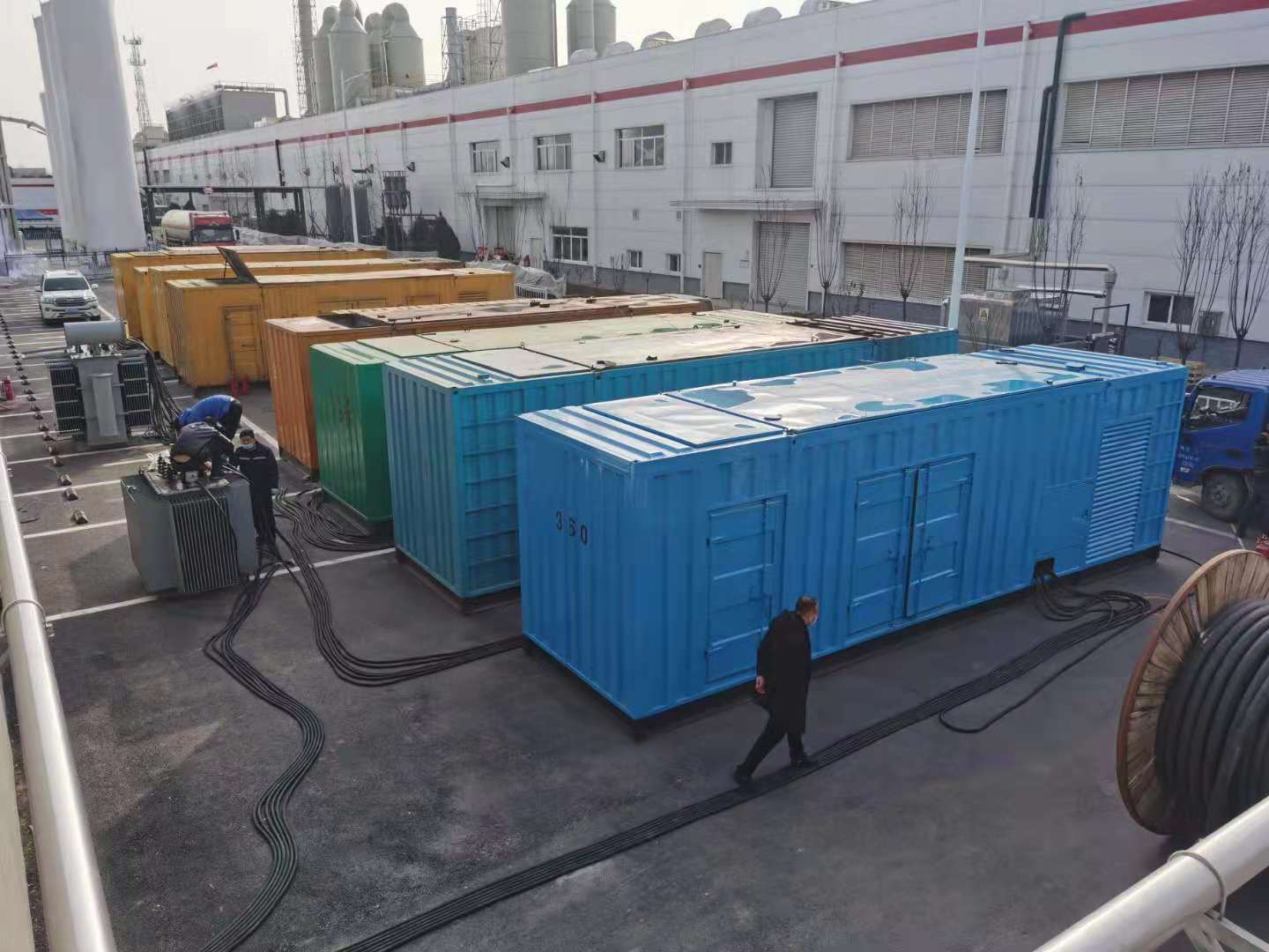 宝山出租发电机-柴油发电机组三相采用什么接法