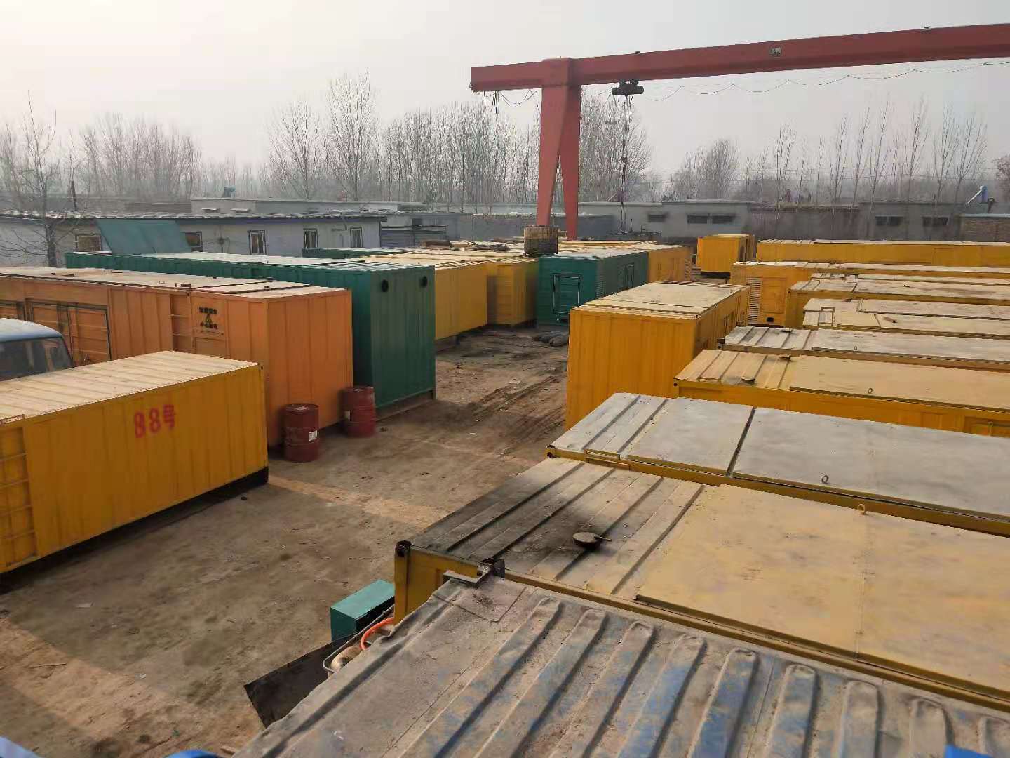 宝山租赁发电机-灰尘、风沙对柴油发电机组造成哪些不良影响？