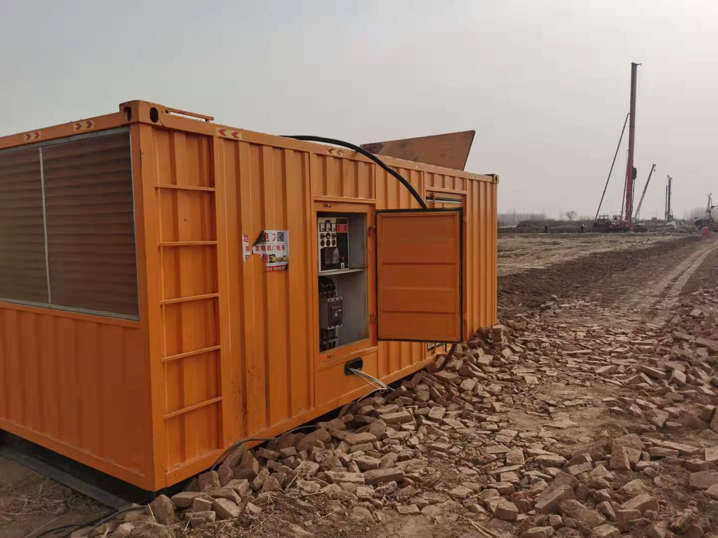 宝山发电车租赁-柴油发电机组的安装须知