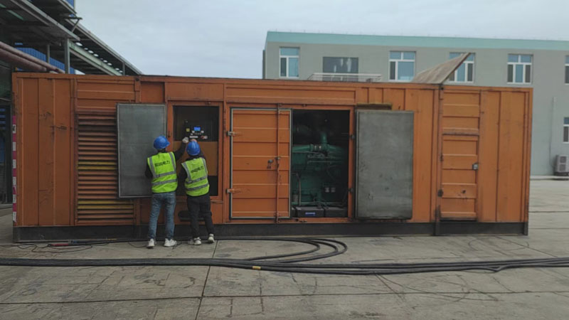 宝山如何检查柴油发电机组的机油油位?